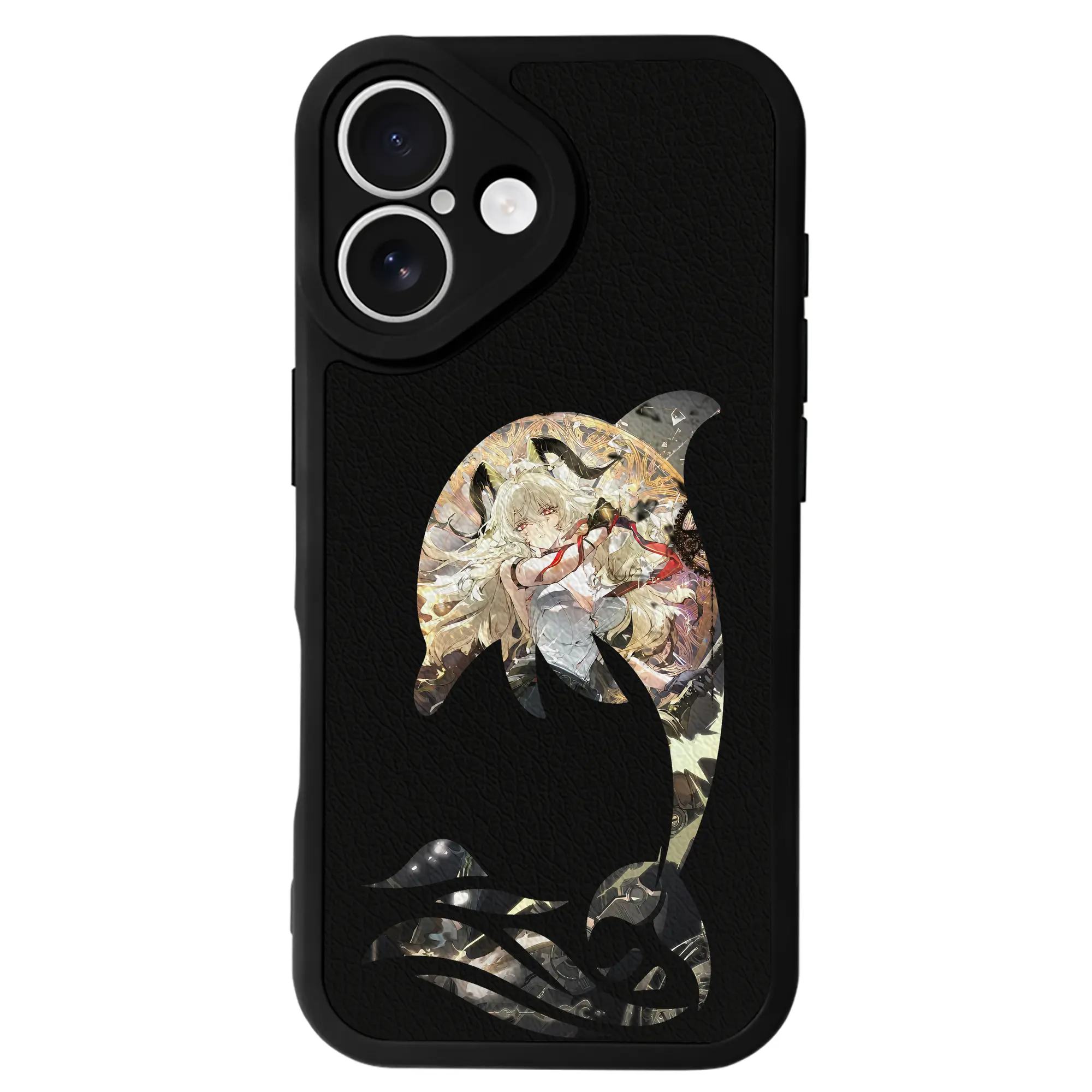 鳴潮 グッズ ザンニー - IPhone 16シリーズ対応 ・ シリコンスマホケース ・ レザー調 ・ 高精度フィット ・ 耐衝撃 ・ ワイヤレス充電対応 ・ 精密カット